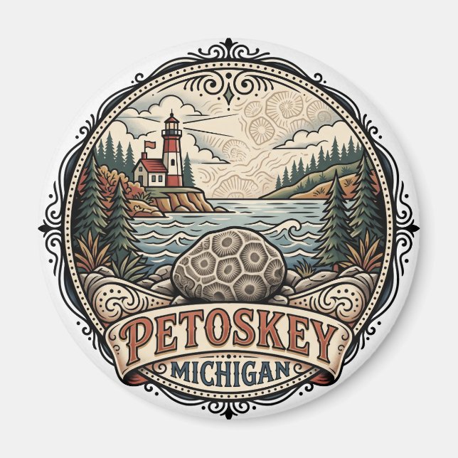 Imán Petoskey EE. UU. (Frente)