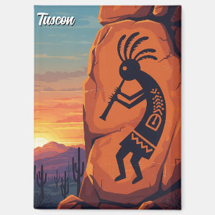 Imán Petroglifo Viaje a Tucson Arizona