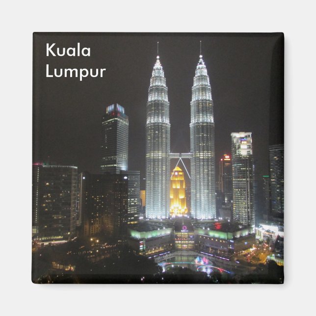 Imán petronas torres malasia (Frente)