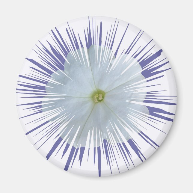Imán Petunia Starburst (Frente)