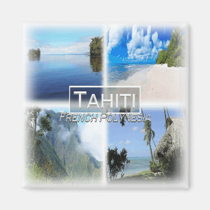 Imán PF0023 Oceanía, Polinesia Francesa, Tahití, nevera