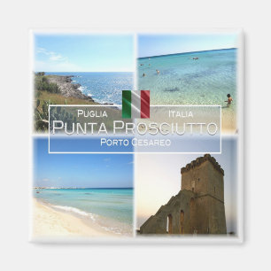 Imán PGL021 PUNTA PROSCIUTTO, Apulia, Frigorífico