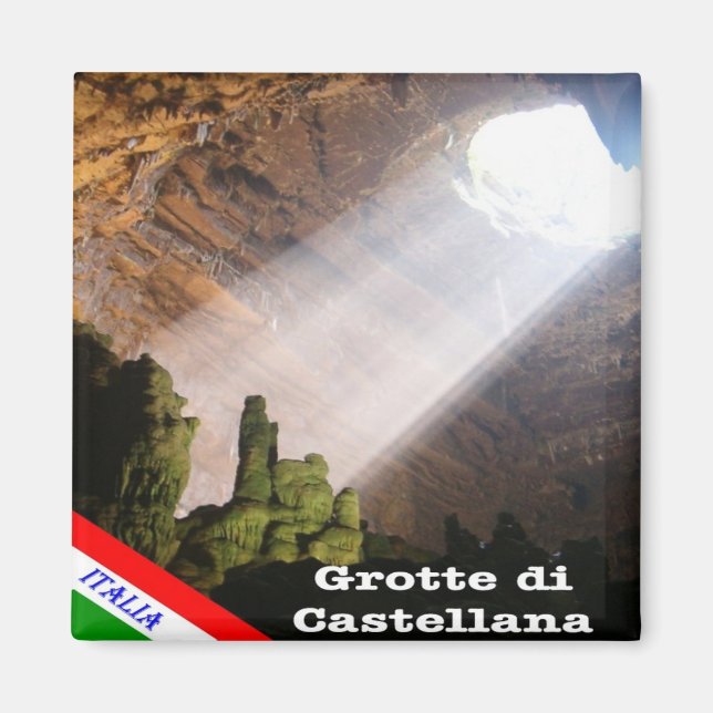 Imán PGL034 GROTTE DI CASTELLANA, Apulia, Fridge (Frente)