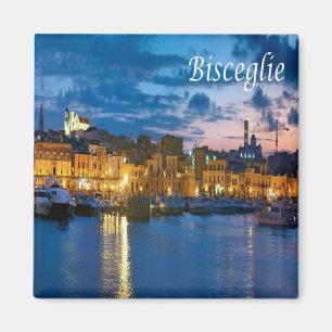 Imán PGL038 BISCEGLIE, Apulia, Italia, Fridge