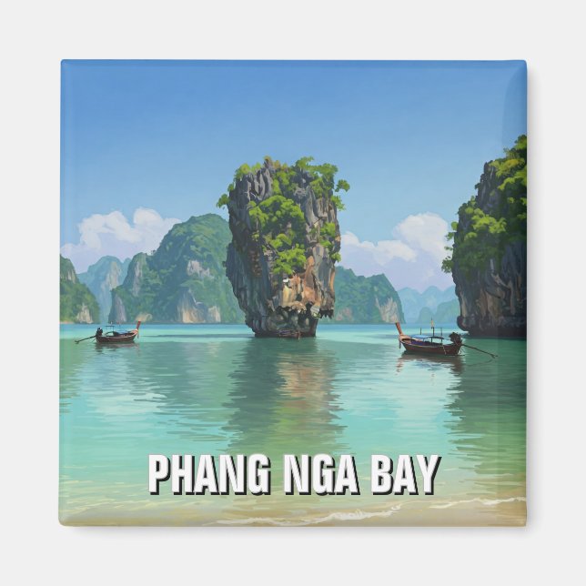 Imán Phang Nga Bay Thailand Travel (Frente)