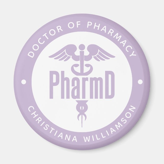 Imán Pharm Médica de Farmacia Graduado Farmacéutico Far (Frente)