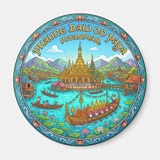 Imán Phaung Daw Oo Paya Myanmar (Frente)