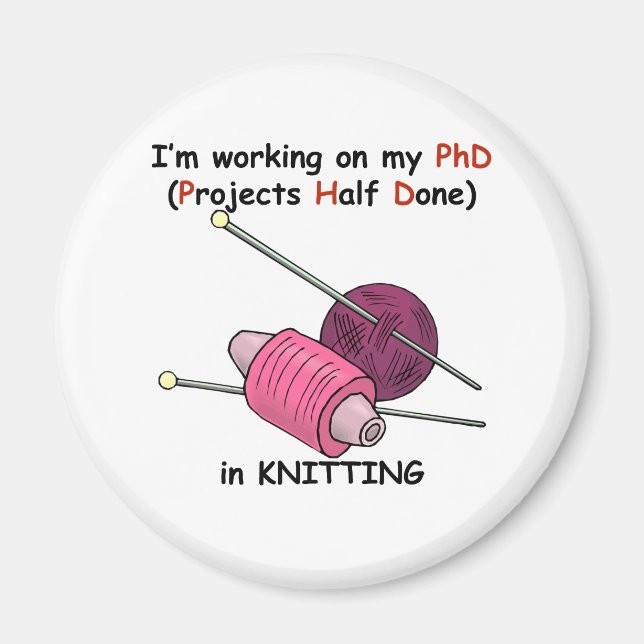 Imán PhD en punto (Frente)