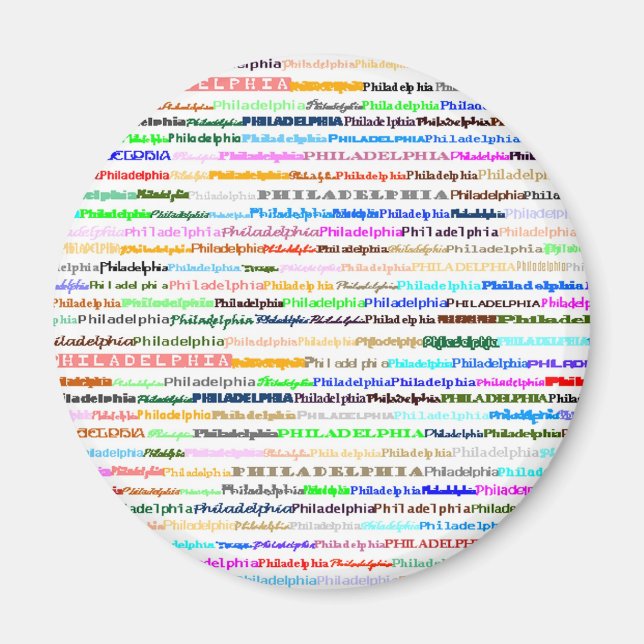 Imán Philadelphia Magnet (Frente)