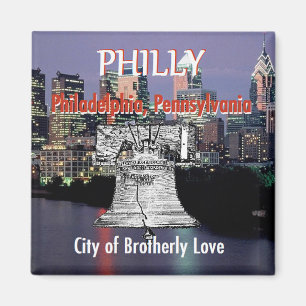 Imán Philadelphia Pennsylvania Magnet