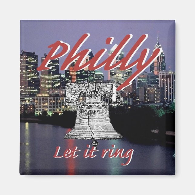 Imán Philadelphia Pennsylvania Magnet (Frente)