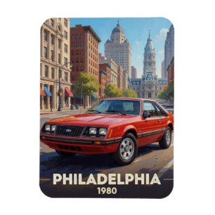 Imán Philadelphia Urban Road Cruiser 1980 Pennsylvania