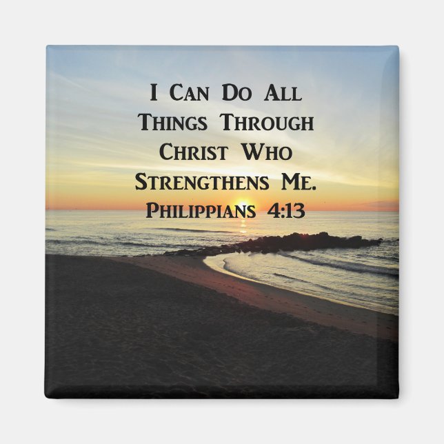 IMÁN PHILIPPIANS QUE TOMAN LA RESPIRACIÓN 4:13 SCRIPTUR (Frente)