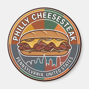 Imán Philly Cheesesteak (Filadelfia) Pensilvania