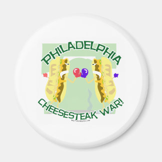 Imán Philly Cheesteak War
