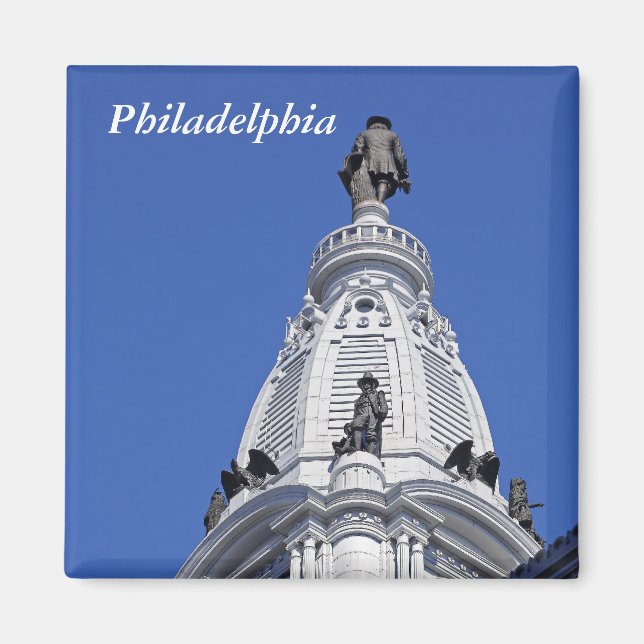 Imán Philly City Hall Magnet (Frente)