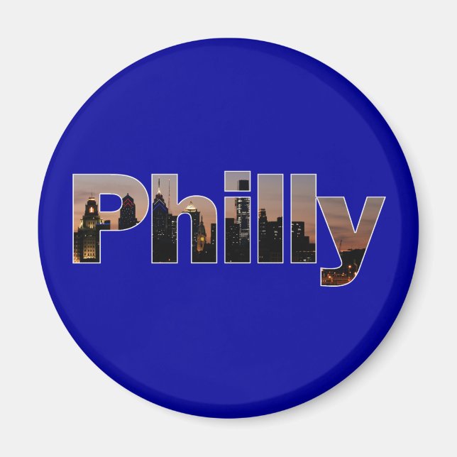 Imán Philly Letters Magnet (Frente)