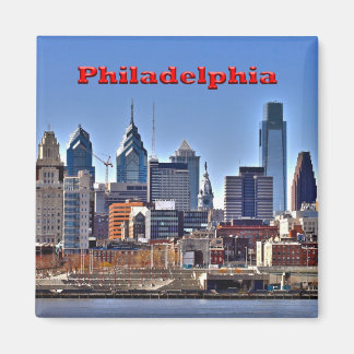 Imán Philly Skyline HDR Magnet