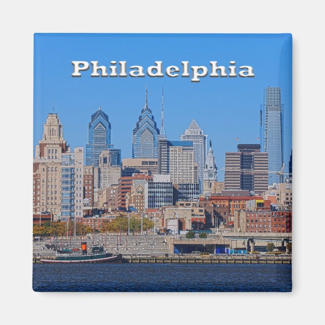 Imán Philly Skyline Magnet (Frente)
