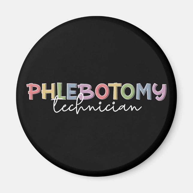 Imán Phlebotomy Technician PBT Phlebotomy Tech (Frente)