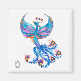 Imán Phoenix Bird Art - Voyager Magnet