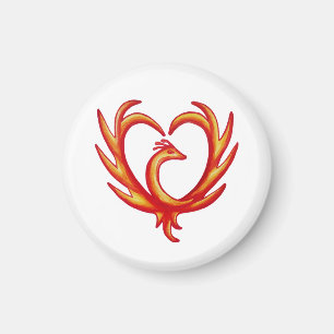 Imán Phoenix Heart