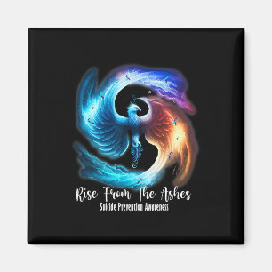 Imán Phoenix Rise De La Awa De La Prevención Del Suicid