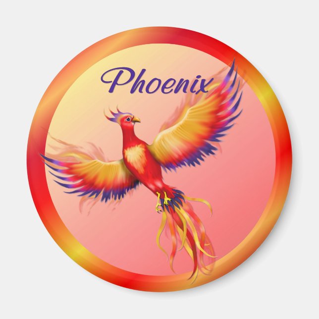 Imán Phoenix Rising (Frente)