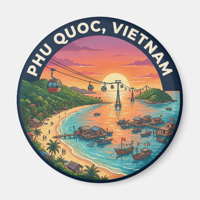 Imán Phu Quoc Vietnam (Frente)