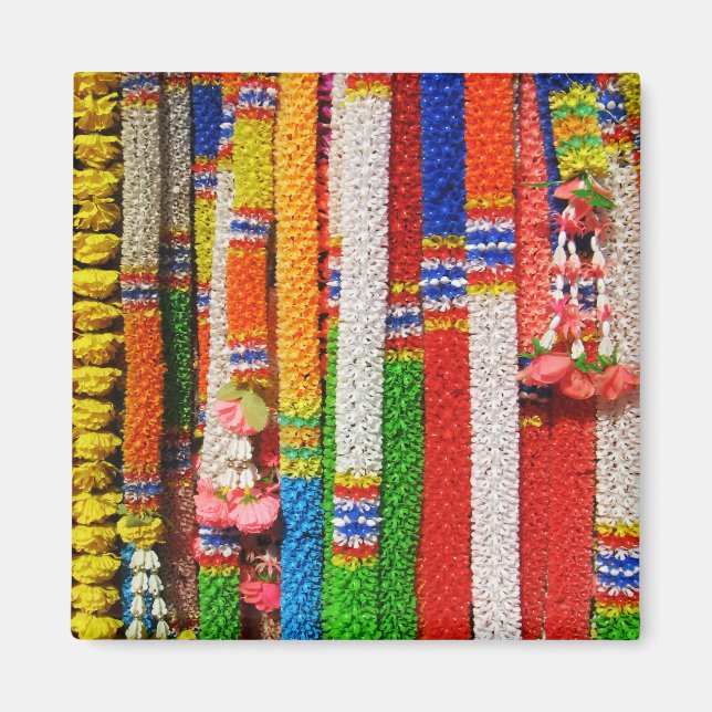 Imán Phuang Maalai - Garland floral tailandés (Frente)