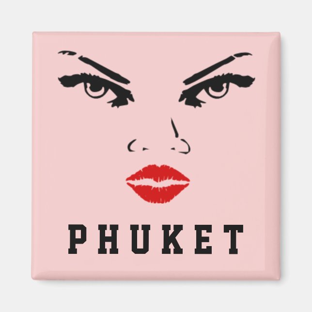 Imán Phuket, mujer de Tailandia (Frente)
