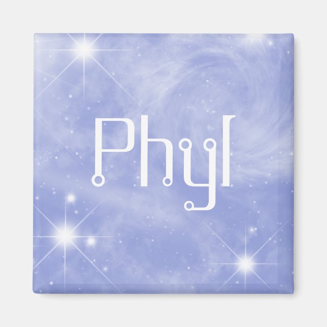Imán Phyl Starry Magnet por 369MyName (Frente)