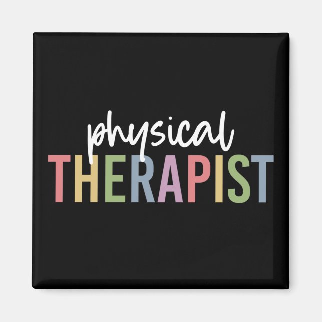 Imán Physical Therapist PT Graduate Physiotherapy Gifts (Frente)
