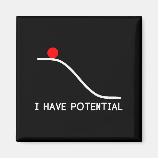 Imán Physics I Have Tential Energy Funny  (Frente)