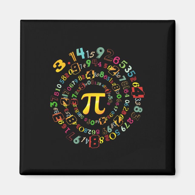 Imán Pi 314 Math Pi Lovers Boy Chica Toddler Mathems (Frente)