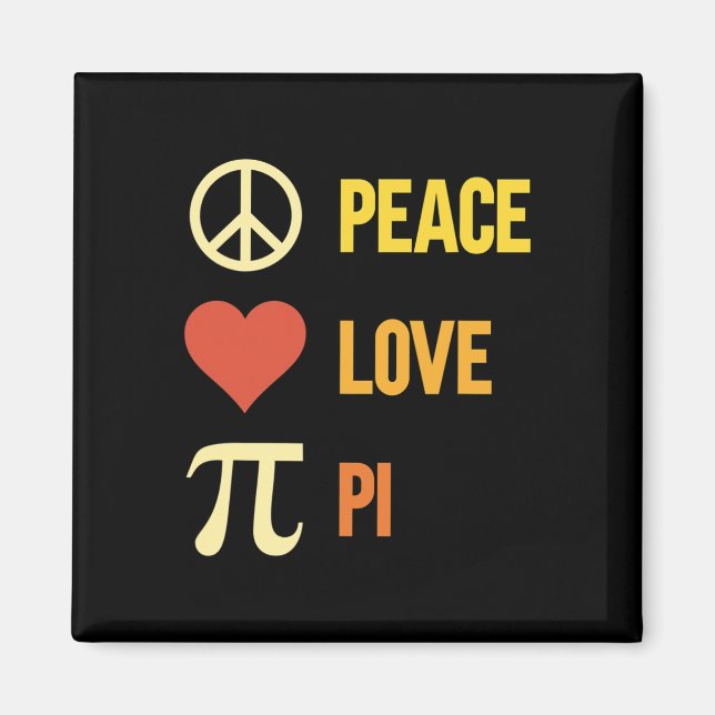 Imán Pi 3.14 Happy Pi Day Math Pun Pi (Frente)