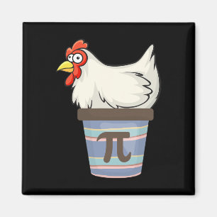 Imán Pi Day 2025 Math Lover Mathematics Chicken Pot Pie