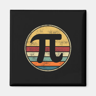 Imán Pi Day 2025 Math Lover Mathematics Retro Vintage D