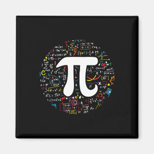 Imán Pi Day 3.14159 Símbolo Pi Ciencia Y Maestra