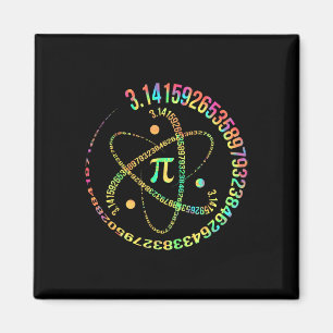 Imán Pi Day 3.14 Espiral número de docentes matemáticas