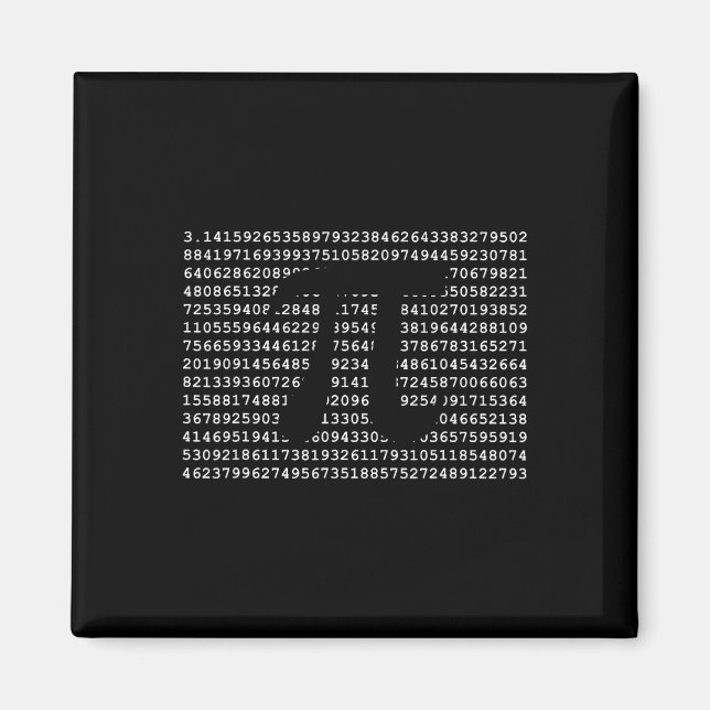 Imán Pi Day 3.14 Guay Funny Nerd Math Geek (Frente)