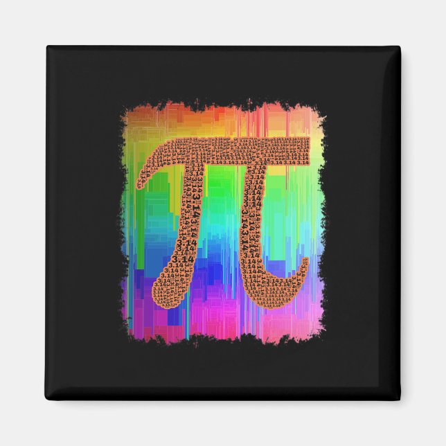 Imán Pi Day 3.14 Marzo 14 Funny Guay Nerd Math Geek R (Frente)