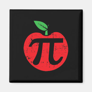 Imán Pi Day Apple Pie Pun 3.14 Maestra Encantadora De M