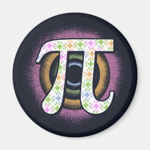 Imán Pi Day Math Nerd