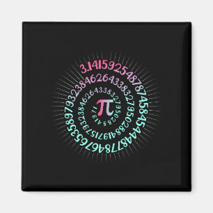 Imán Pi Day Math Nerd Geek 3.1415 Número Irracional Pi