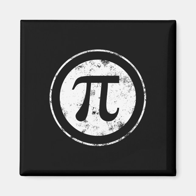 Imán Pi Day Pi Maths (Frente)