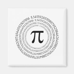 Imán Pi Day Shirt Funny Pi Tshirt regalo para matemátic