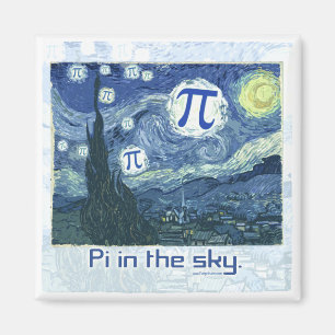 Imán Pi en las ideas del regalo del cielo