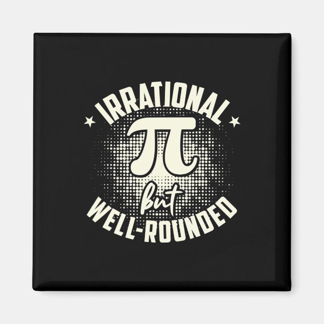 Imán Pi Matemática Matemática Irracional Pero Bien Rode (Frente)