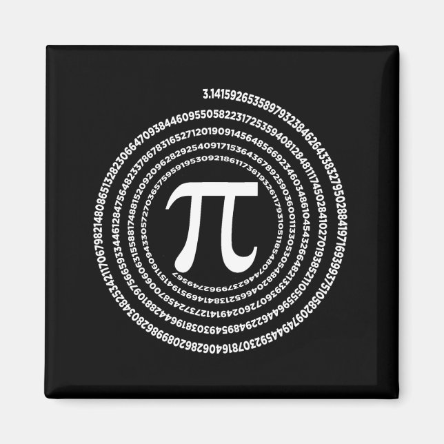 Imán Pi Mathematics Pi Maths (Frente)